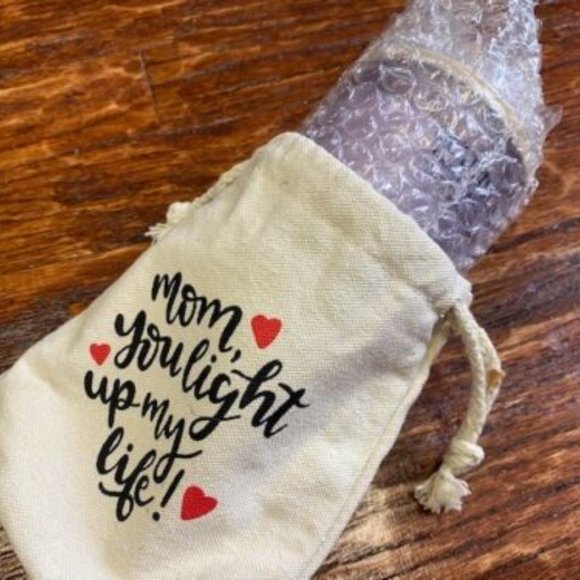 GIFT SET for MOM * Madison Grace PURPLE Jar CANDLE * Cosmetic Bag * BEST MOM - Picture 5 of 8